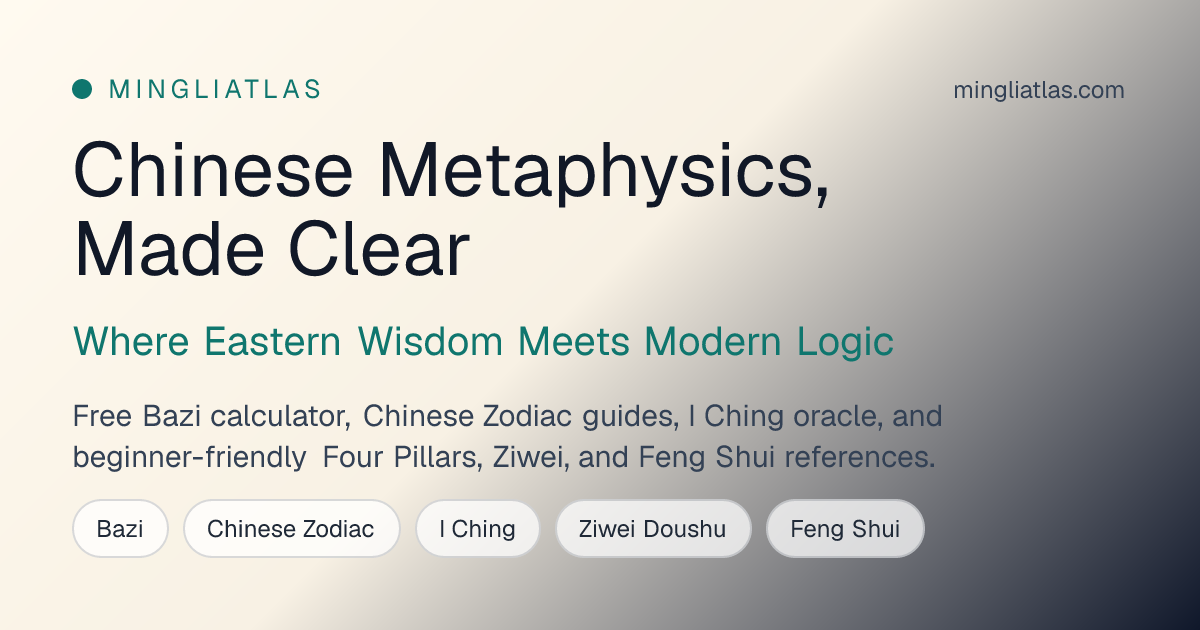 2026 Chinese Zodiac Forecast: Year of the Fire Horse | mingliatlas